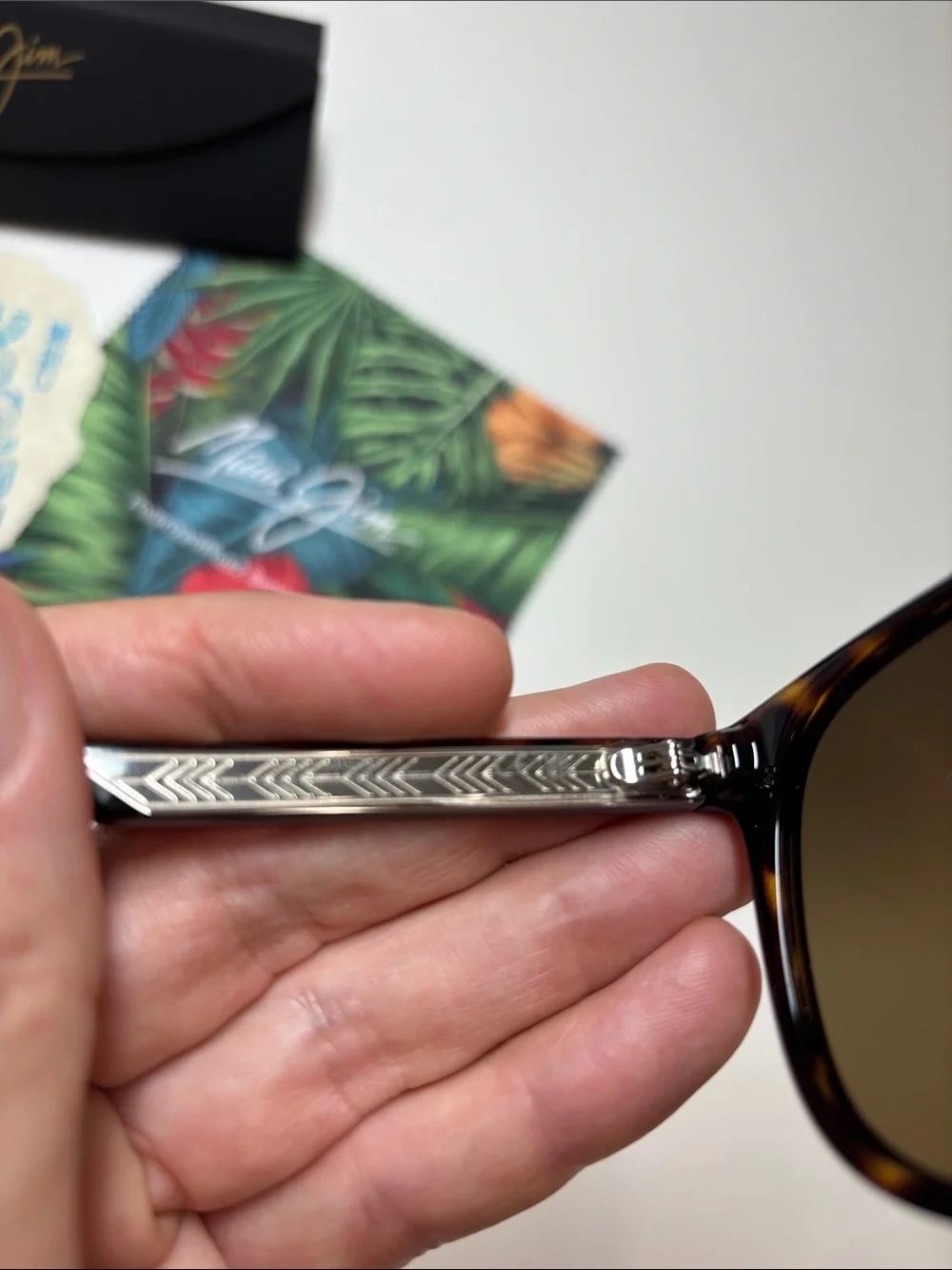 Maui Jim Kupaa Polarized Glass Lense Sunglasses Like New